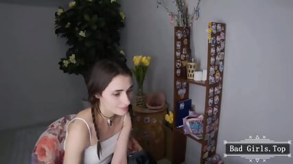 Hot skinny webcam teen solo teasing