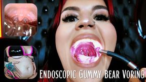 Endoscopic Gummy Bear Voring: Upclose Giantess Voring POV & 3rd Person, Burping, Post Digestion, Bloated Belly Ft Miss Roper HD MP4 1080p Format
