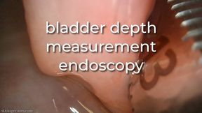 bladder depth measurement endoscopy