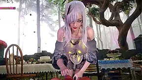 Curvy Dominatrix Claims Eager Young Stud in Steamy 3D Encounter