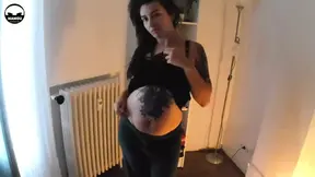 Mamou and Livia 1st Part Striptease &mdash;  Deep Blowjob &mdash;  Cunnilingus &mdash;  Rimming &mdash;  and Saliva Play