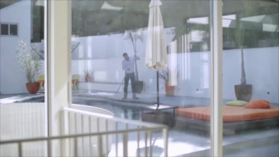 Sexy Wife Ravishes Pool Boy's Big Cock Once Hubby's Gone