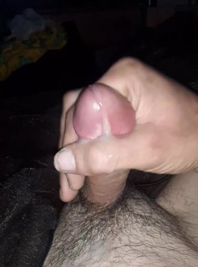 Big cumshot after hours of edging.