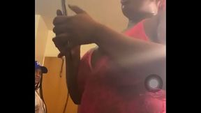 Ebony on Hennessey and naked