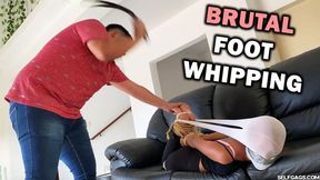 Hogtied Gym Girl's Bastinado Nightmare (she broke down) (4K Ultra HD)