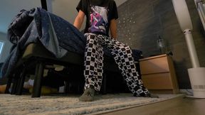 Blonde Twink Farts, Uses, And Puts You Down Diaper (Pov)