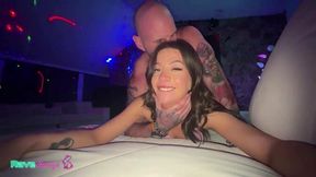 Busty Natalie Brooks gets a facial after a wild night