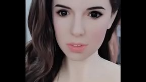 Nude New Design Flat Chested Sex Doll Dione | sexdolltech.com