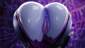 Widowmaker Twerking & Flaunting Her Oiled-Up Booty