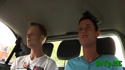 Wild gays go mad about car sex