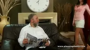 Lucky Old Guy Fucks His Hot Trophy Wife