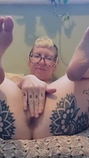 Custom: Dirty Pantie Stuffing, Orgasm & Bare Feet