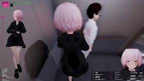 【プレイ動画006】汁を垂れ流しながら知らない人とマンションのエレベーターに！秘密のエクスポーズ バレないように露出するマナカさん