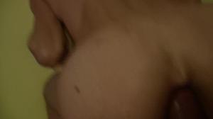 Tall blond Czech guy in the hotel room