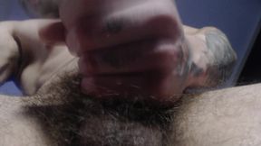 Straight Thick Cock and Hairy Balls on Your Face - Worship My Dick My Biceps