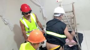 putaria na obra com os pintores dotados