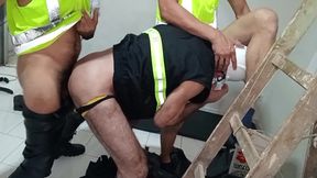 putaria na obra com os pintores dotados