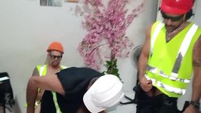 putaria na obra com os pintores dotados