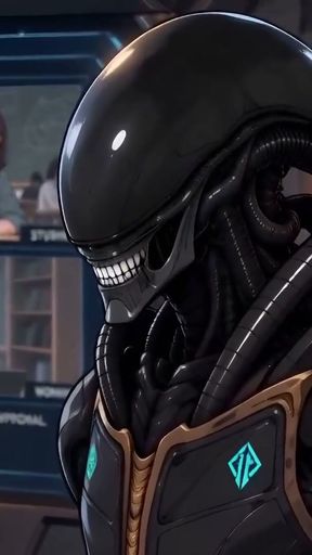 A Xenomorph Took My Virginity - 2K 60FPS Alien First Time Anime Story - Part 1   Clip 1