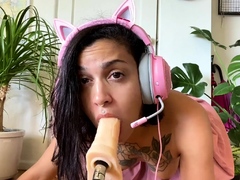 ASMR Dirty Talk and Fuck Machine Cum FULL SCENE