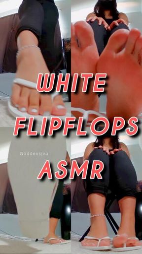WHITE FLIPFLOP ASMR