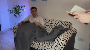 horny step-bro jerks off till it turns into rough fuck 4k