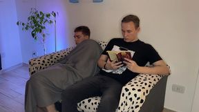 horny step-bro jerks off till it turns into rough fuck 4k