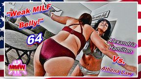 Weak MILF Belly! 64 WMV