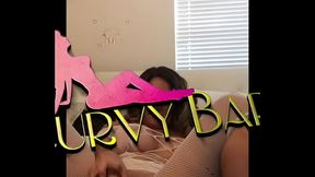 curvy barbii riding that dildo showing how she'_s a queen at squirting curvy barbi