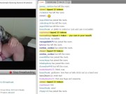 Self Facial on Chaturbate! Webcam Screen Recording, Hard after Cumming
