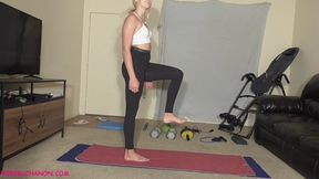 Chanel Grey Deepthroats Yoga Instructors Dick & Gets Fucked Hard