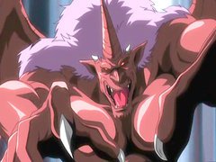 Hentai girls hot monsters fucked hard