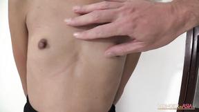 ”Skinny Chick Endures Big Dick Breaking Through Her Tight Muff”