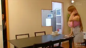 Daddy Watches Intensely As Hot Japanese Babe Strips Seductively