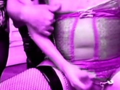 Crossdresser Couple's Nightie Fun