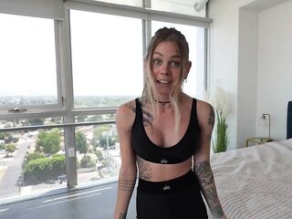 From Squats to Squirts — Roommate Workout Gone Wild - Lev Lieben x Sammm Next Door