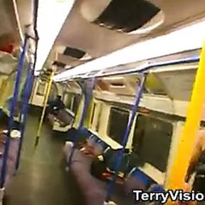 Flashing on the London underground - part 1