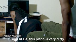 Black cleaning lady is better than video games