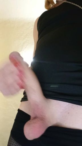 Helga Wanking Solo [Long Haired Blonde Crossdresser] - [2025-05-05]