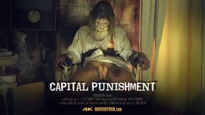 Capital Punishment is gettin' a raw double penetration, deepthroat and balls-to-the-wall hardcore ass&#x1F351;-destroying gangbang