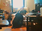 Voyeur Shot of Heather Kane Making Cock Gush!
