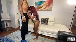 ”MINI STALLION MEETS SHAUNDAMXXX & RIDES THAT black dick”