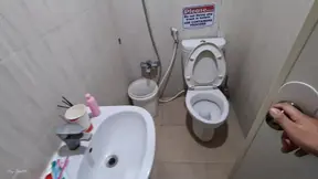 Risky Public &mdash;  fucking my neighbor at the terrace almost Caught