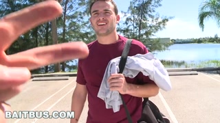 BAIT BUS - Robert Axel Getting Pounded By Straight Bait "Santiago"