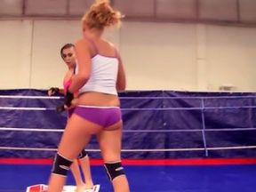 Nude Fight Club presents Becky Stevens vs Barbie Black