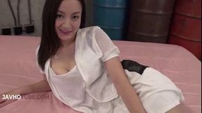 Intense Anna Mihashi Gives Hot Asian Blowjob  Craves Deep Penetration POV