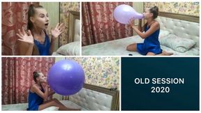 Old Session: Four B2P After Waking. Blow up the balloons and puff the cheeks.