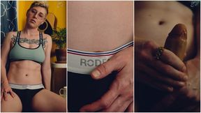 Queer strapon JOI for women - Jaq Quicksilver - butch coworker seduces you and tells you how to cum