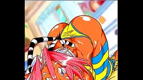 Hentai Dream Girl Seduces in Cartoon Game Fantasy Encounter