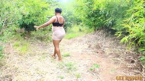 SEX and Fun In The Bush With Local Bbw Chubby sweet Ass Babe Hardfuck